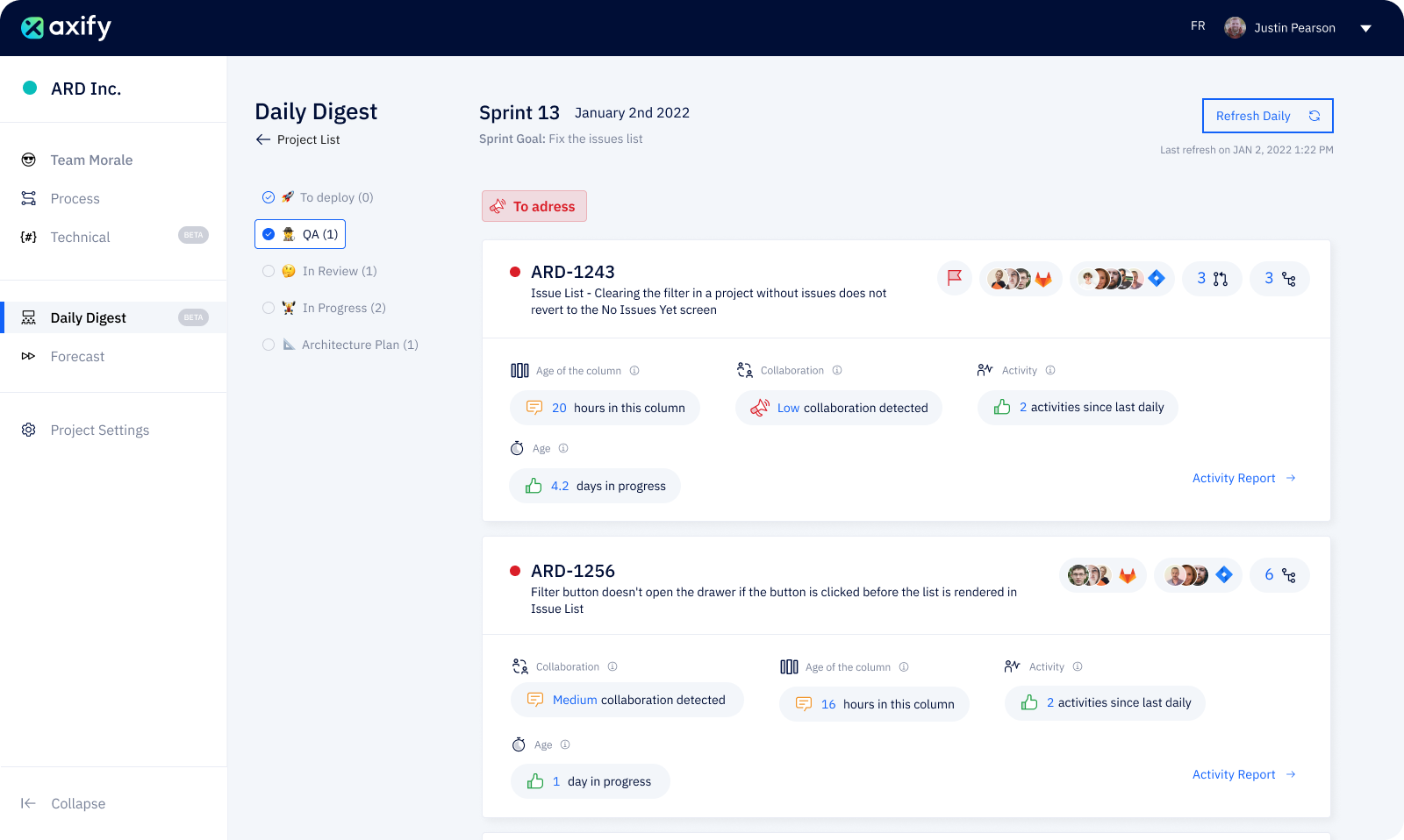 Axify - Page - Daily Digest Axify - Page - Daily Digest