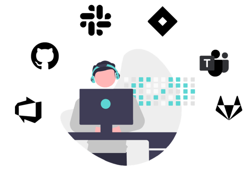 Axify integrations with slack jira teams azure devops github gitlab Axify integrations with slack jira teams azure devops github gitlab
