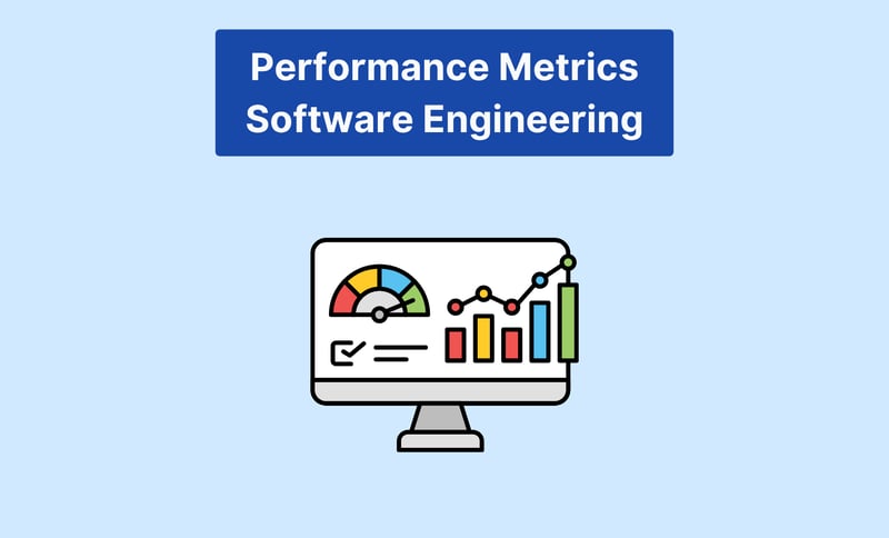 Performance metrics in software engineering cover image blog