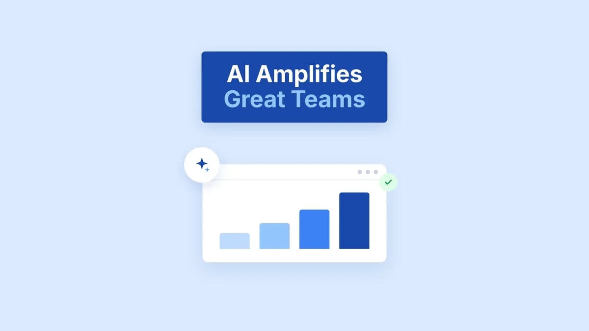 AI amplifies dev teams habits