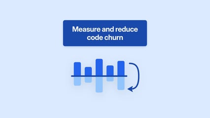 Reduce code churn Axify Blog Cover image