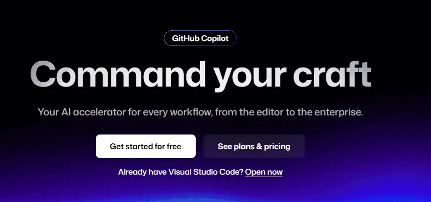 GitHub Copilot AI assistant for coding, suggestions, and workflows